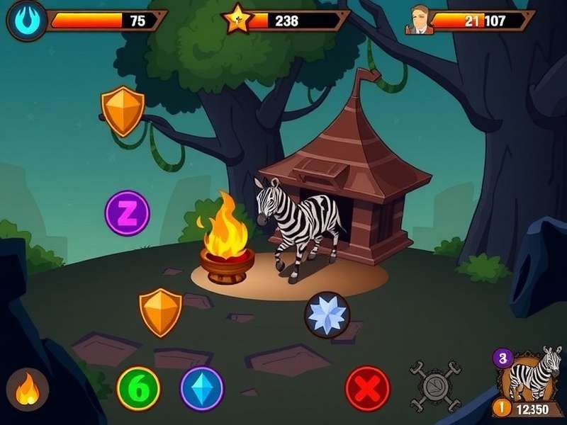 Zebra S Nefarious Trick gameplay screenshot